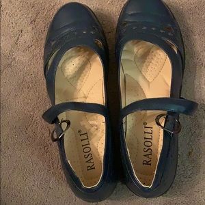 Flat Shoes Navy